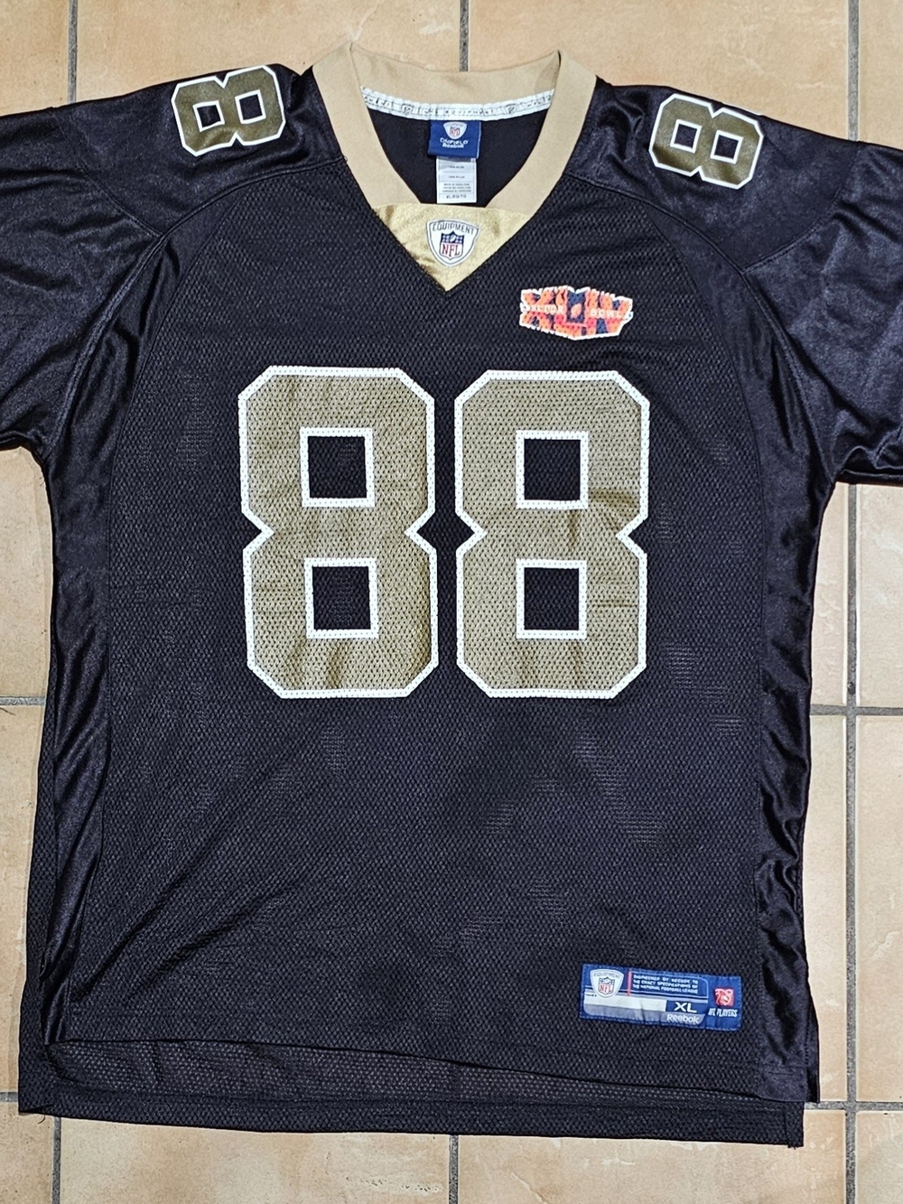 Reebok Jeremy Shockey Super Bowl Jersey - size XL